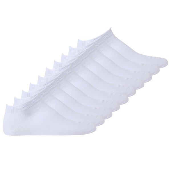 Jack & Jones Mens Socks 10 Pack - JACDONGO SOCKS, One Size White 40-46 (UK 7-11)