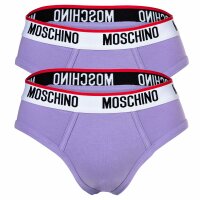 MOSCHINO Mens Briefs 2-Pack - Slips, Underpants, Cotton Stretch, uni