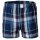 MG-1 Herren Web-Boxer, 5er Pack - Classic Boxer-Shorts, gemustert, Spar-Pack Blau/Rot M