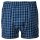 MG-1 Mens Woven Boxer, 5-pack - Classic Boxer Shorts, patterned, economy pack Blue/Red M (Medium)