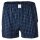 MG-1 Mens Woven Boxer, 5-pack - Classic Boxer Shorts, patterned, economy pack Blue/Red L (Large)