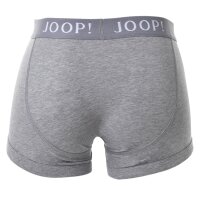 JOOP! mens boxer shorts, 3-pack - Fine Cotton Stretch, value pack, logo Grey M (Medium)