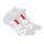 FILA Unisex Socken im Pack - Invisible Sneakers, Logo, einfarbig Grau 35-38 6er Pack (3x2P)