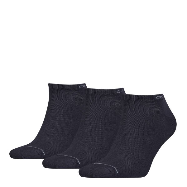 Calvin Klein Herren Sneaker Socken, 3er Pack - Kurzsocken, One Size Marine 40-46