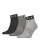 Calvin Klein Mens Quarter Socks, 3-Pack - short Socks Welt, One Size Grey (melange) 40-46 (UK 6,5-11)