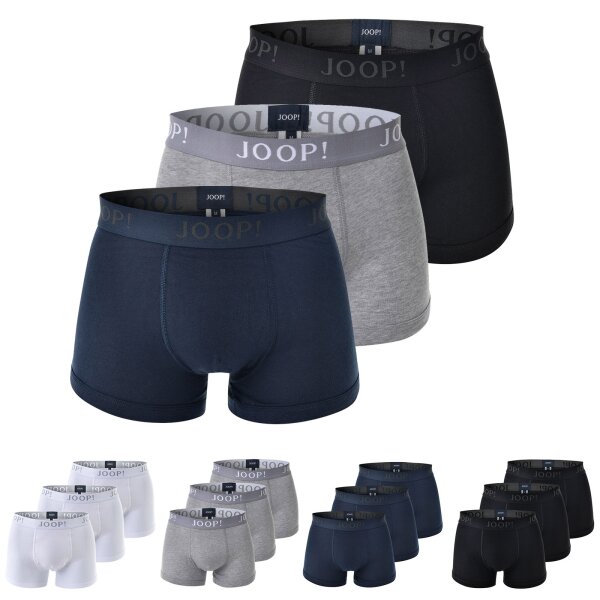 JOOP! Herren Boxer Shorts im Pack - Fine Cotton Stretch, Vorteilspack, Logo