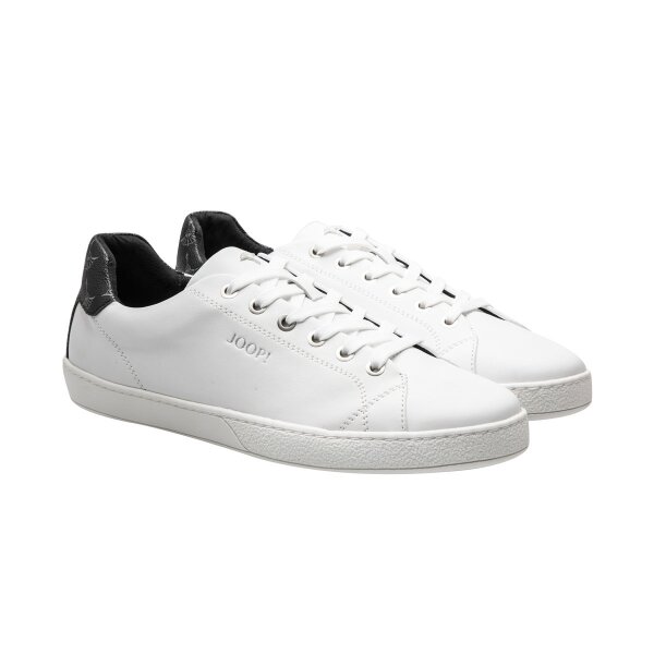 JOOP! Mens Sneaker - Lista Coralie Classic Sneaker yc6, Leather White/Black EUR 46 (UK 11)