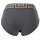 VERSACE Mens Brief - Slip TOPEKA, Stretch Cotton, Solid Color Grey M (Medium)