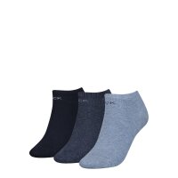 Calvin Klein Damen Sneaker Socken, 3er Pack - Kurzsocken, One Size