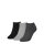 Calvin Klein Damen Sneaker Socken, 3er Pack - Kurzsocken, One Size Grau 37-41