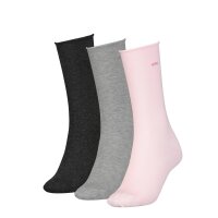 Calvin Klein Women Socks, 3-Pack - roll hem, short Socks One Size