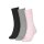 Calvin Klein Women Socks, 3-Pack - roll hem, short Socks One Size