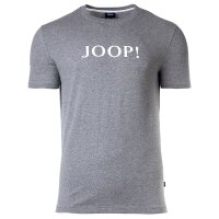JOOP! mens T-shirt - Loungewear, round neck, half sleeve, Cotton Stretch Grey S (Small)