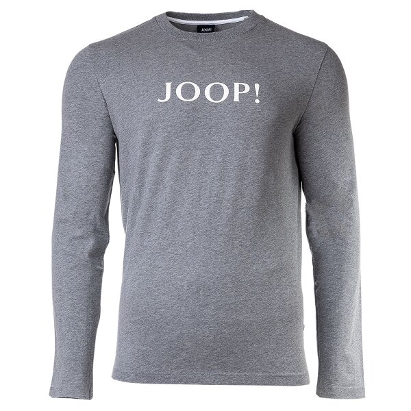 JOOP! mens long-sleeved shirt - loungewear, round neck, longsleeve, cotton stretch