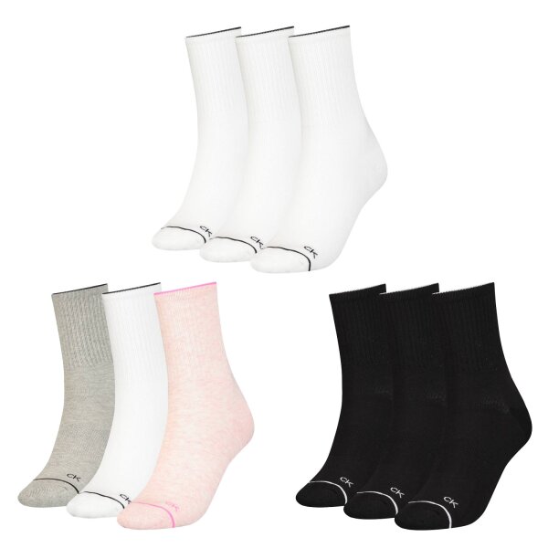 Calvin Klein Damen Socken Athleisure im Pack - Kurzsocken, One Size