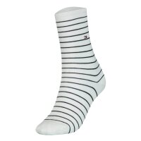 TOMMY HILFIGER Womens Socks, 2-Pack - Womens Patterned Styles Dark blue/White 39-42