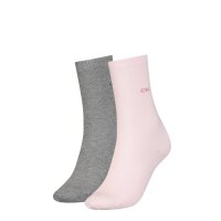 Calvin Klein Damen Socken, 2er Pack - Kurzsocken, One Size, einfarbig