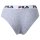 FILA Ladies Briefs - 4 Pack Briefs, Logo Waistband, Cotton Stretch, Unicoloured White/Black/Grey/Navy XS (X-Small)
