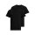 Jack & Jones Mens T-shirt, 2-Pack - JACBASIC CREW NECK TEE, Short Sleeve, Solid color, Cotton Black XXL (XX-Large) 8er Pack (4x2P)