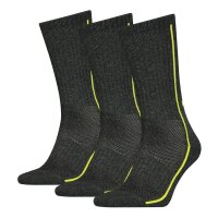 HEAD Unisex Socken - 3er Pack, Sportsocken, Mesh-Einsatz, einfarbig