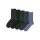 BJÖRN BORG Herren Socken, 5er Pack - Basic Kurzsocken, Essential Ankle Sock, einfarbig Mehrfarbig 36-40