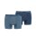 HEAD Mens Boxer Shorts, 2-Pack - Basic, Cotton Stretch, plain Blue (Blue Heaven) L (Large)