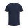 JACK&JONES Herren T-Shirt Vorteilspack - JJEORGANIC BASIC TEE O-NECK, Kurzarm, Bio-Baumwolle Weiß/Marineblau/Schwarz 2XL 6er Pack (2x3P)