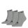 HEAD Unisex Quarter Socken im Pack - Kurzsocken, einfarbig Grau 43-46 6er Pack (2x3P)