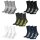 HEAD Unisex Crew Socken im Pack, Sportsocken, Mesh-Einsatz, Logo, einfarbig