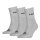 HEAD Unisex Crew Socks, Pack of 3 - short Socks, Cotton Mix, solid Color grey 35-38 (UK 2.5-5) 3er Pack (1x3P)