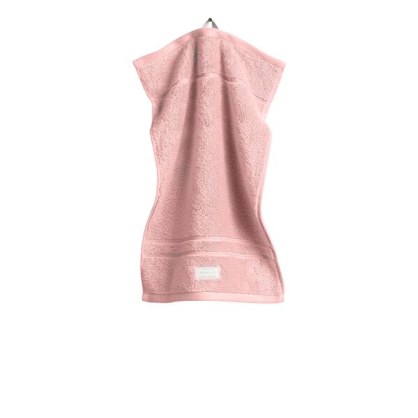GANT Gästetuch, Organic Premium Towel - Frottee Rosa 30x50cm