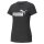 PUMA Women T-Shirt - ESS+ Metallic Logo Tee, round Neck, short Sleeve, uni Black M (Medium)