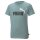 PUMA Jungen T-Shirt - ESS+ 2 Col Logo Tee, Rundhals, Kurzarm, uni