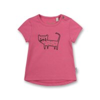 Sanetta Mädchen T-Shirt - Baby, Kurzarm, Rundhals, Druckknopf, Stickerei, 56-92