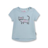 Sanetta Mädchen T-Shirt - Baby, Kurzarm, Rundhals, Druckknopf, Stickerei, 56-92