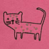 Sanetta Mädchen T-Shirt - Baby, Kurzarm, Rundhals, Druckknopf, Stickerei, 56-92 Pink 56