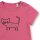 Sanetta Girls T-Shirt - Baby, Short Sleeve, Round Neck, Snap Button, Embroidery, 56-92 Pink 56