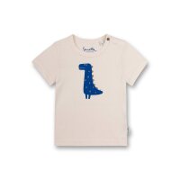 Sanetta Boys T-Shirt - Baby, Short Sleeve, Round Neck, Snap Button, print, 56-92