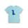 Sanetta Jungen T-Shirt - Baby, Kurzarm, Rundhals, Druckknopf, Print, 56-92 Blau 56