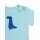 Sanetta Jungen T-Shirt - Baby, Kurzarm, Rundhals, Druckknopf, Print, 56-92 Blau 56