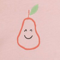 Sanetta Mädchen T-Shirt - Baby, Kurzarm, Rundhals, Druckknopf, Print, 56-92 Rosa 56