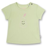 Sanetta Girls T-Shirt - Baby, Short Sleeve, Round Neck, Snap Button, print, 56-92 Green 74