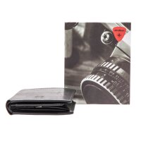 Strellson Herren Geldbörse, echtes Leder - Blackwall Jorge Billfold V8, 10x13x2cm (HxLxB) Schwarz