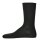 Hudson 1 pair men socks, Relax Cotton stocking, without elastic threads, Unicoloured Black 9-11 UK