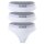 DIESEL Ladies Thong, 3 Pack - UFST-STARSEY, Thong, Brief, Cotton Stretch, Solid Color