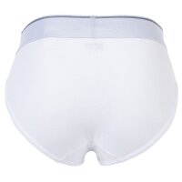 DIESEL Mens Briefs, 3-Pack - UMBR-ANDRETHREEPACK, Briefs, Cotton Stretch, plain Black/Grey/White 2XL (XX-Large)