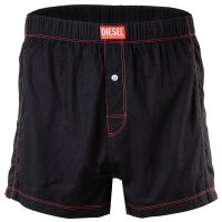 DIESEL Herren Web-Boxershorts - UUBX-STARK, Trunks, Baumwolle, einfarbig Schwarz XL