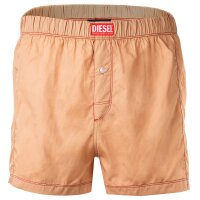 DIESEL Herren Web-Boxershorts - UUBX-STARK, Trunks, Baumwolle, einfarbig Camel XL