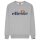 ellesse Mens Sweatshirt SUCCISO - Sweater, Round Neck, Long Sleeve, Logo Print Grey XS (X-Small)