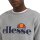 ellesse Mens Sweatshirt SUCCISO - Sweater, Round Neck, Long Sleeve, Logo Print Grey XS (X-Small)